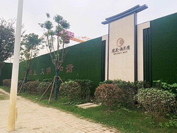 无锡围挡草坪